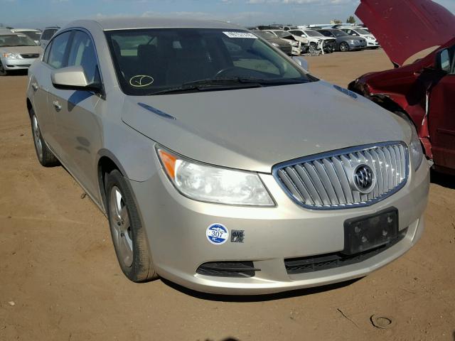 1G4GB5EG4AF125556 - 2010 BUICK LACROSSE C CREAM photo 1