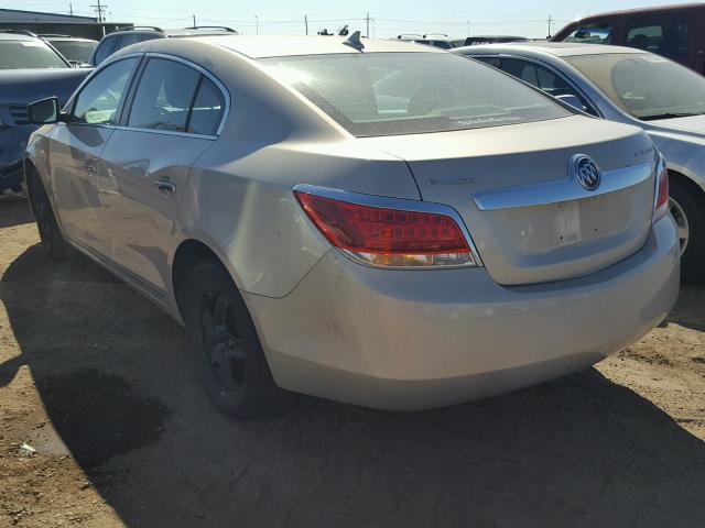 1G4GB5EG4AF125556 - 2010 BUICK LACROSSE C CREAM photo 3