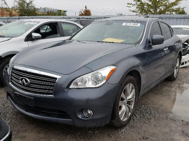 JN1BY1AR3BM377151 - 2011 INFINITI M37 X GRAY photo 2