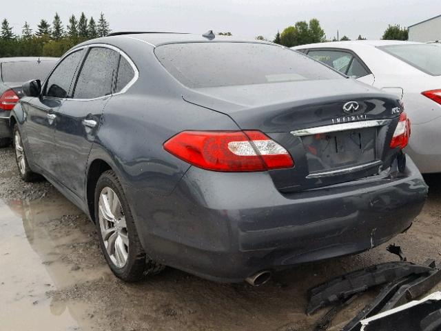 JN1BY1AR3BM377151 - 2011 INFINITI M37 X GRAY photo 3