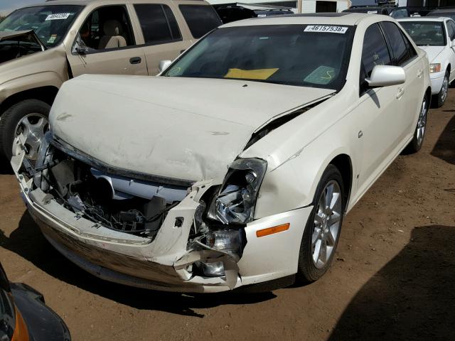 1G6DC67A970135226 - 2007 CADILLAC STS WHITE photo 2