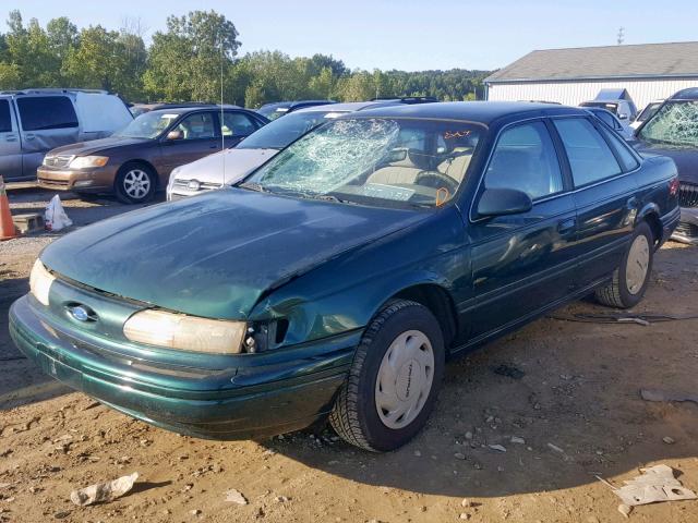 1FALP52U6SA164104 - 1995 FORD TAURUS GL GREEN photo 2