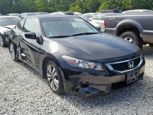 1HGCS12899A008719 - 2009 HONDA ACCORD EXL BLACK photo 1