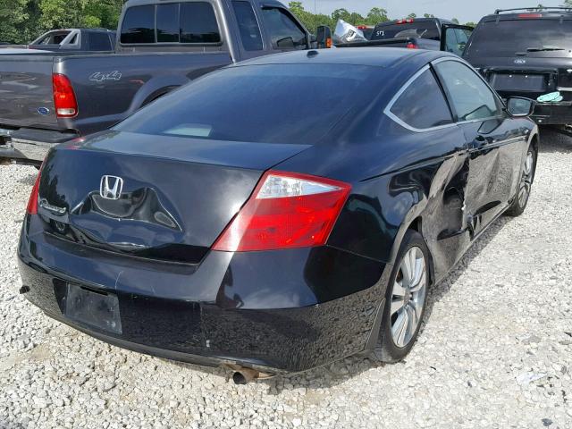 1HGCS12899A008719 - 2009 HONDA ACCORD EXL BLACK photo 4