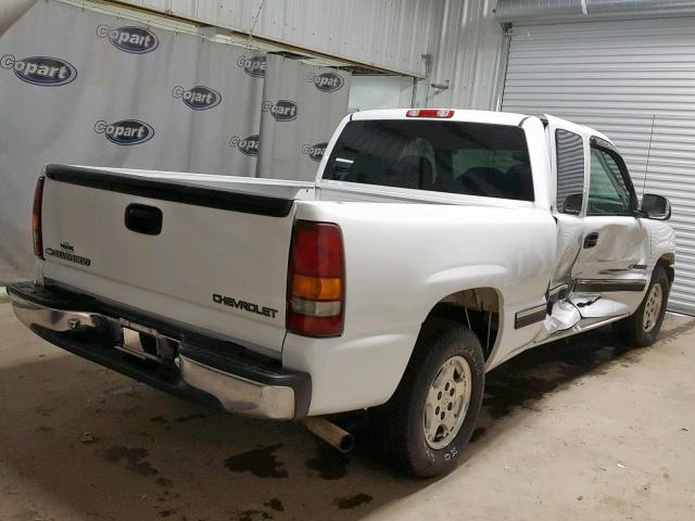 2GCEC19V511391797 - 2001 CHEVROLET SILVERADO WHITE photo 4