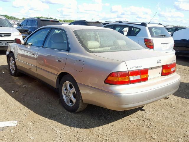 JT8BF22G7V5008392 - 1997 LEXUS ES 300 BEIGE photo 3