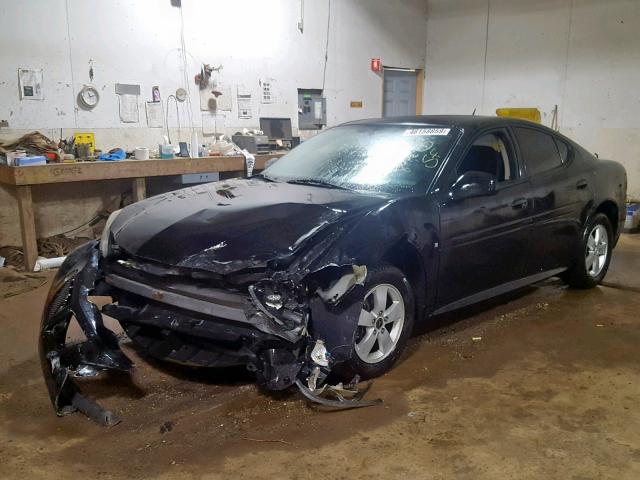 2G2WP552671199460 - 2007 PONTIAC GRAND PRIX BLACK photo 2