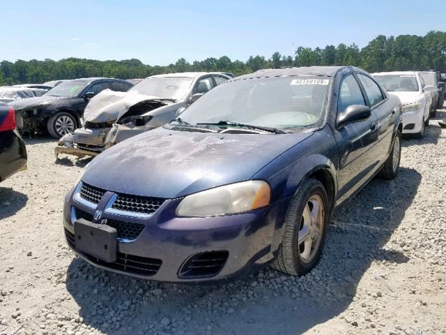 1B3EL46X66N265222 - 2006 DODGE STRATUS SX BLUE photo 2