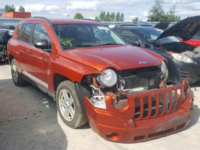 1J4NF4FB2AD622396 - 2010 JEEP COMPASS SP ORANGE photo 1