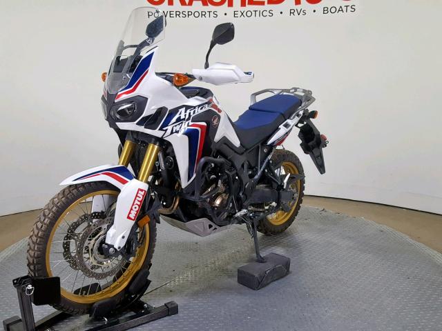 JH2SD04G2HK000092 - 2017 HONDA CRF1000 WHITE photo 4