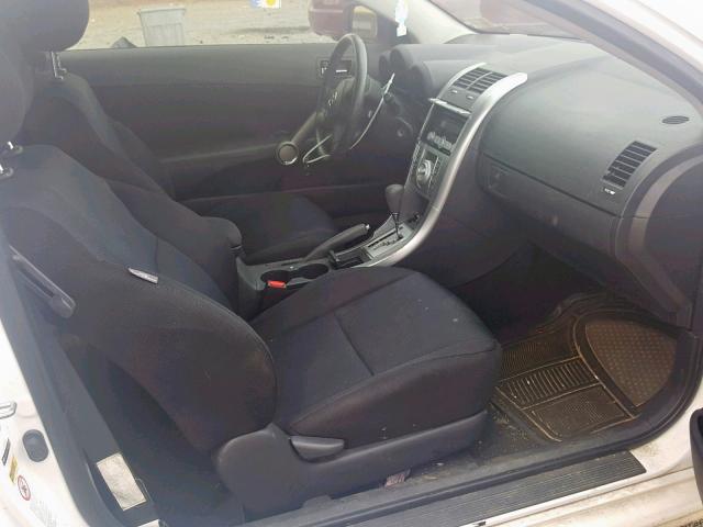 JTKDE167790297593 - 2009 TOYOTA SCION TC თეთრი ფოტო 5