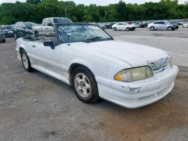 1FACP44M7MF155022 - 1991 FORD MUSTANG LX WHITE photo 1