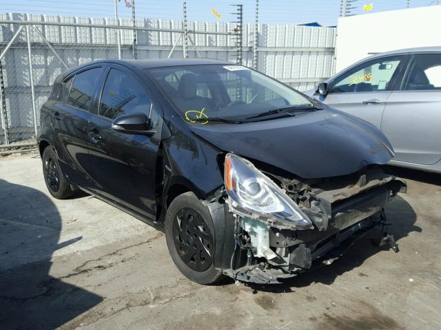 JTDKDTB36G1116121 - 2016 TOYOTA PRIUS C BLACK photo 1