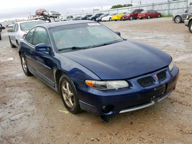 1G2WP12K71F251076 - 2001 PONTIAC GRAND PRIX BLUE photo 1