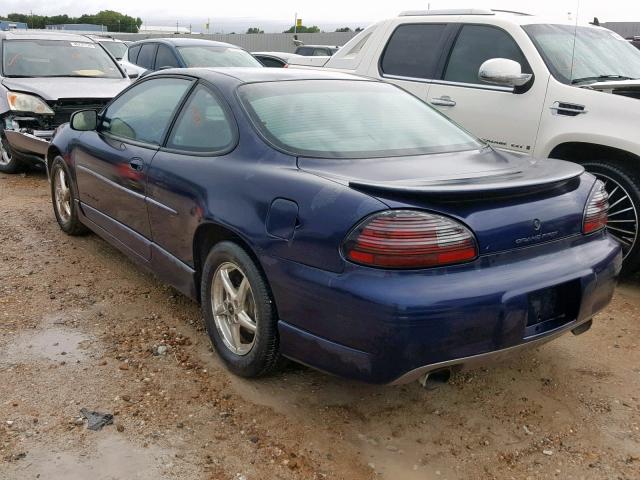 1G2WP12K71F251076 - 2001 PONTIAC GRAND PRIX BLUE photo 3