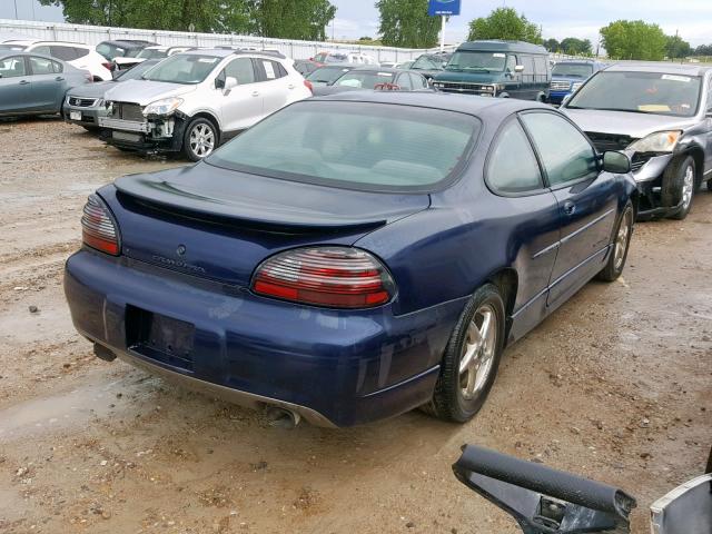 1G2WP12K71F251076 - 2001 PONTIAC GRAND PRIX BLUE photo 4