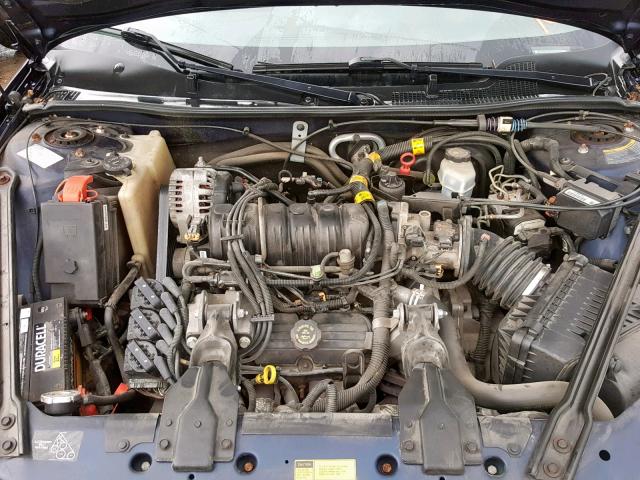 1G2WP12K71F251076 - 2001 PONTIAC GRAND PRIX BLUE photo 7