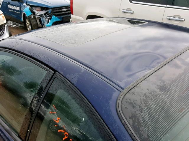 1G2WP12K71F251076 - 2001 PONTIAC GRAND PRIX BLUE photo 9