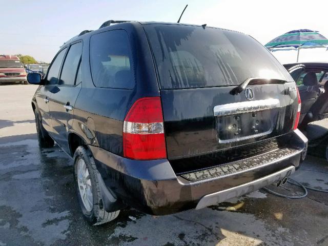 2HNYD18603H543297 - 2003 ACURA MDX TOURIN BLACK photo 3