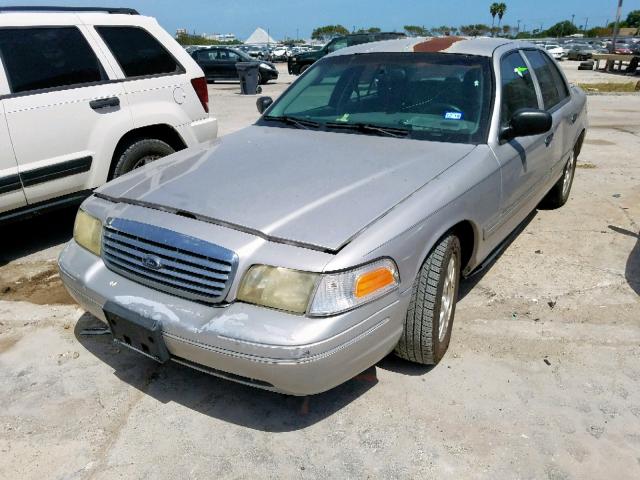 2FAFP74W64X185780 - 2004 FORD CROWN VICT GRAY photo 2