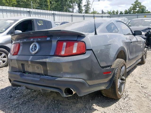 1ZVBP8JS5A5153008 - 2010 FORD MUSTANG SH GRAY photo 4