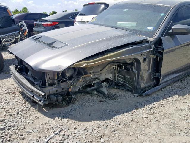 1ZVBP8JS5A5153008 - 2010 FORD MUSTANG SH GRAY photo 9