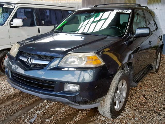 2HNYD18974H553630 - 2004 ACURA MDX TOURIN GRAY photo 2