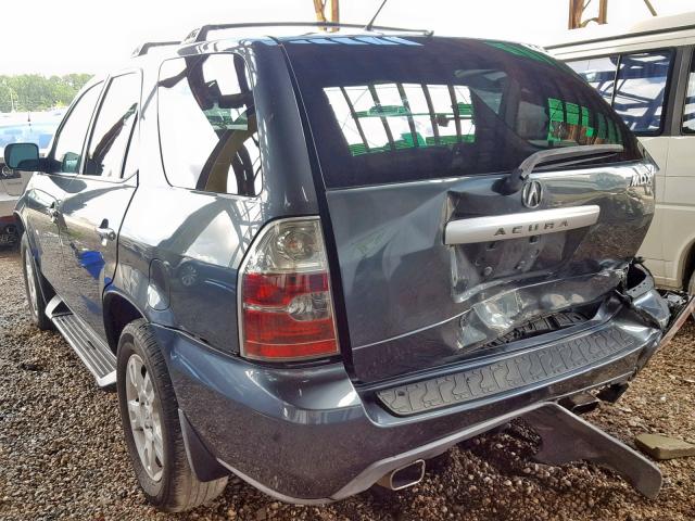 2HNYD18974H553630 - 2004 ACURA MDX TOURIN GRAY photo 3