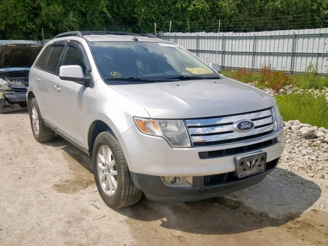 2FMDK3JC5ABB70243 - 2010 FORD EDGE SEL SILVER photo 1