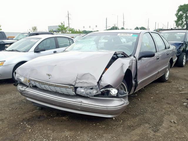 1G1BL52W9TR179825 - 1996 CHEVROLET CAPRICE CL GRAY photo 2