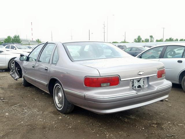 1G1BL52W9TR179825 - 1996 CHEVROLET CAPRICE CL GRAY photo 3