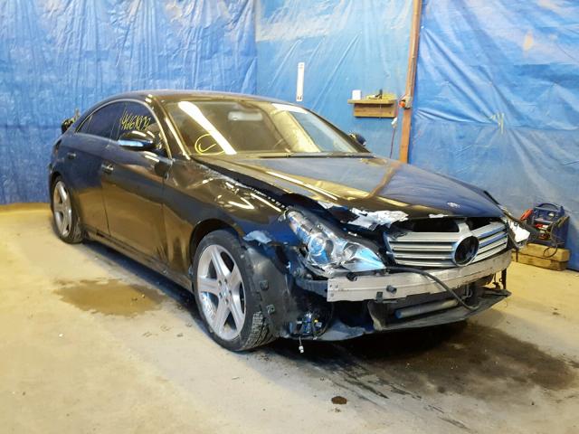 WDDDJ75X46A024243 - 2006 MERCEDES-BENZ CLS 500 BLACK photo 1