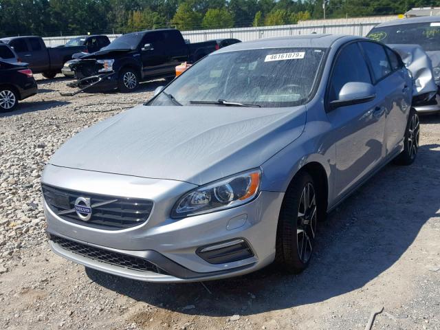 YV126MFL4H2436747 - 2017 VOLVO S60 SILVER photo 2