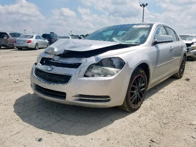 1G1ZC5E02AF240548 - 2010 CHEVROLET MALIBU 1LT SILVER photo 2