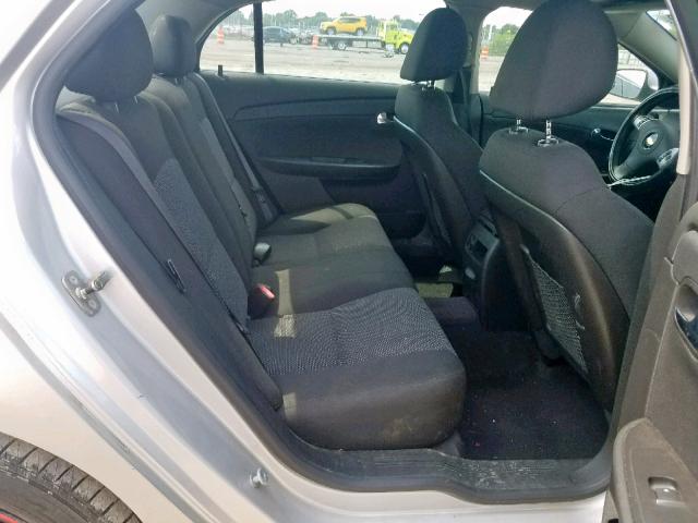 1G1ZC5E02AF240548 - 2010 CHEVROLET MALIBU 1LT SILVER photo 6