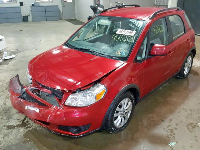 JS2YB5A30D6100854 - 2013 SUZUKI SX4 RED photo 2