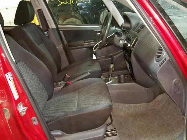 JS2YB5A30D6100854 - 2013 SUZUKI SX4 RED photo 5