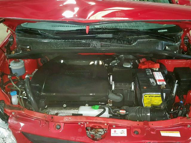 JS2YB5A30D6100854 - 2013 SUZUKI SX4 RED photo 7