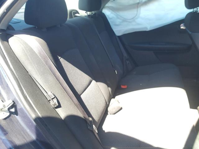 1G1ZH57B08F233916 - 2008 CHEVROLET MALIBU 1LT BLUE photo 6