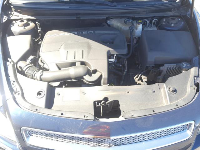 1G1ZH57B08F233916 - 2008 CHEVROLET MALIBU 1LT BLUE photo 7
