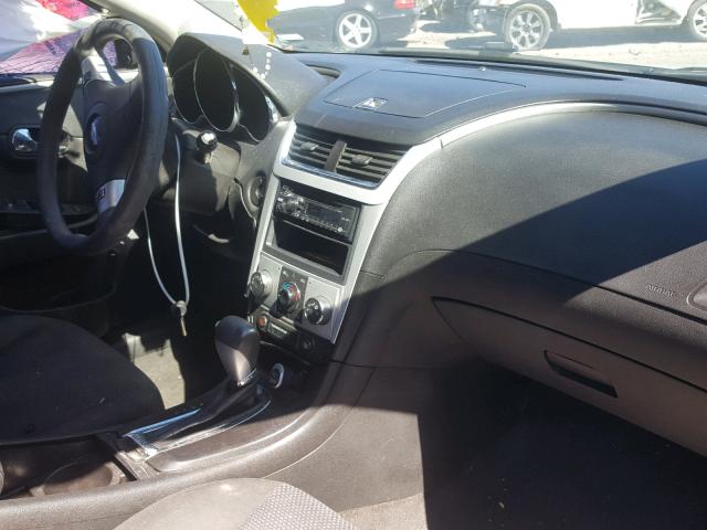 1G1ZH57B08F233916 - 2008 CHEVROLET MALIBU 1LT BLUE photo 9