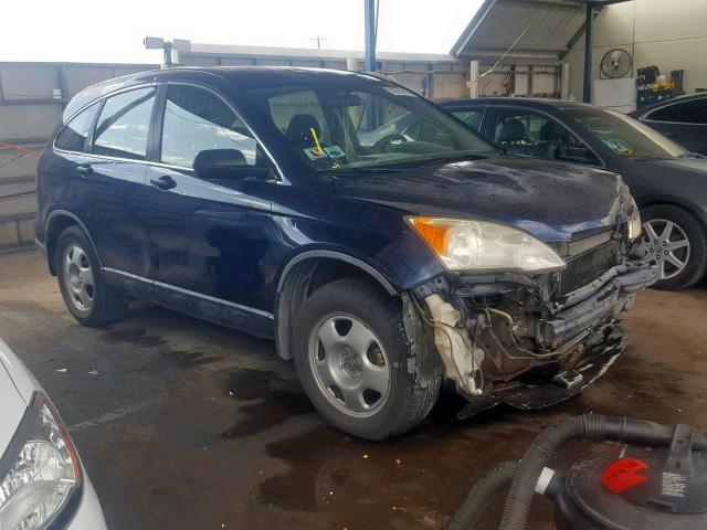 JHLRE38357C037016 - 2007 HONDA CR-V LX BLUE photo 1