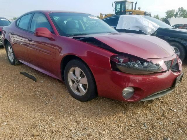 2G2WP522851207723 - 2005 PONTIAC GRAND PRIX RED photo 1