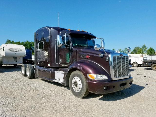 1XPHDP9X6ED231502 - 2014 PETERBILT 386 BURGUNDY photo 1