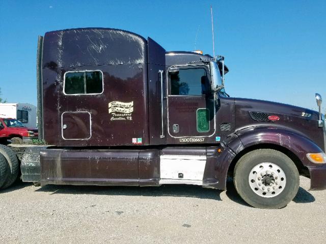 1XPHDP9X6ED231502 - 2014 PETERBILT 386 BURGUNDY photo 9