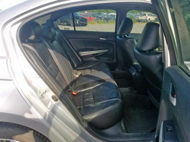 1HGCP36838A021620 - 2008 HONDA ACCORD EXL SILVER photo 6