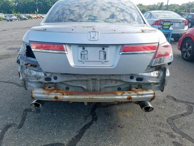 1HGCP36838A021620 - 2008 HONDA ACCORD EXL SILVER photo 9