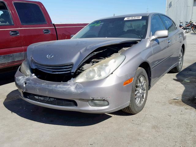 JTHBA30G545031644 - 2004 LEXUS ES 330 SILVER photo 2