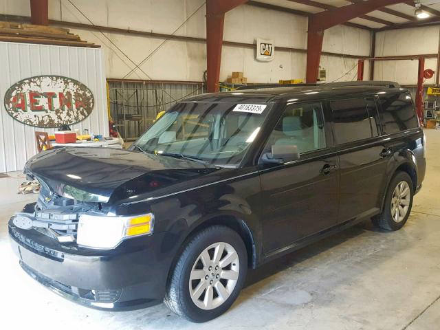 2FMDK51C99BA11569 - 2009 FORD FLEX SE BLACK photo 2