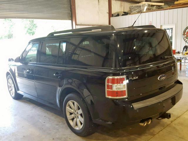 2FMDK51C99BA11569 - 2009 FORD FLEX SE BLACK photo 3